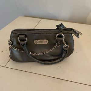 Mini silver purse